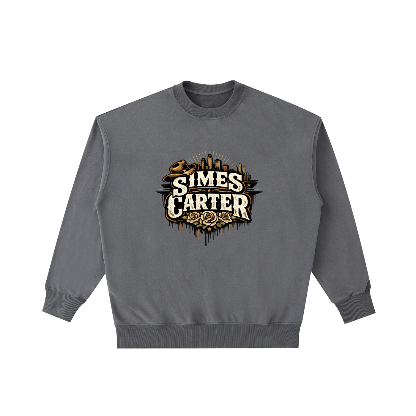Vintage Washed Heavyweight Crewneck Sweatshirt