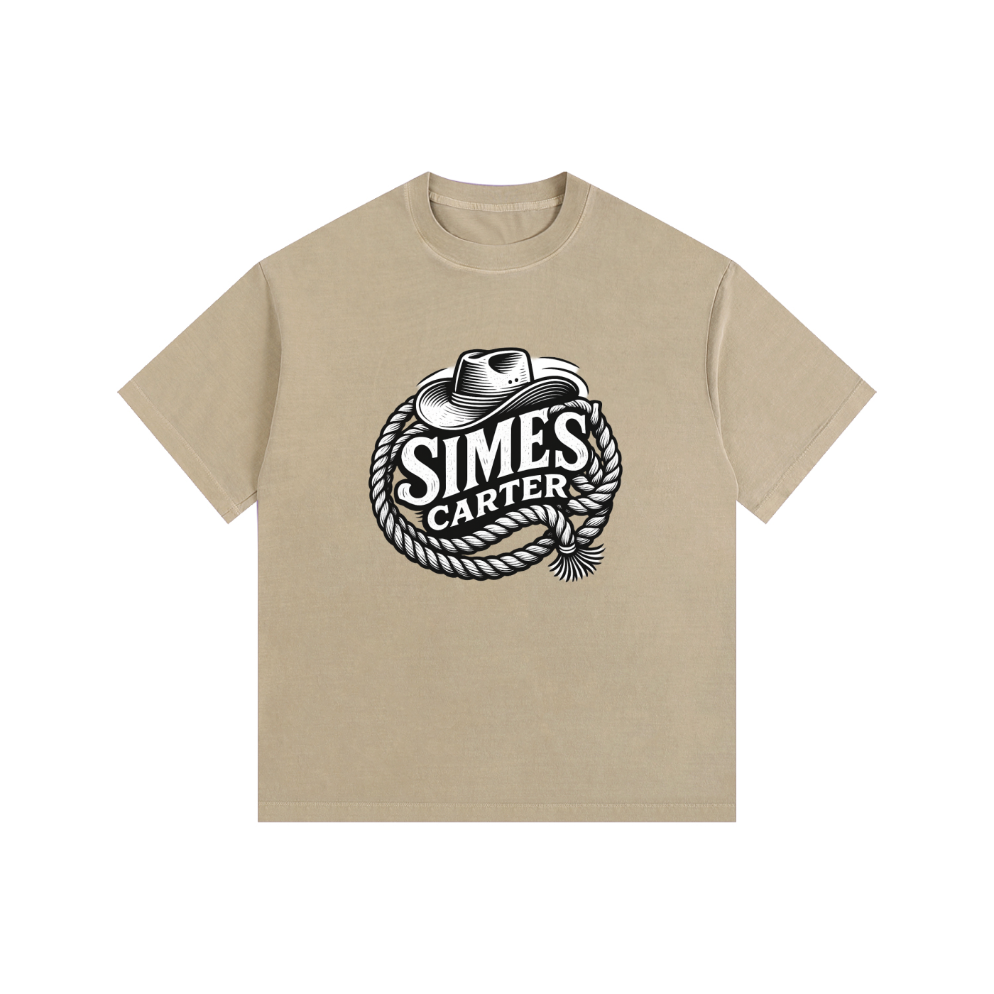 Vintage Washed Oversized Cotton T-Shirt