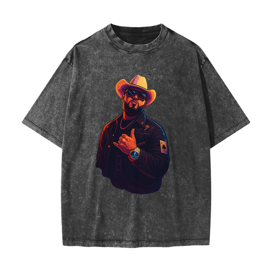 Heavyweight Snow Washed T-Shirt