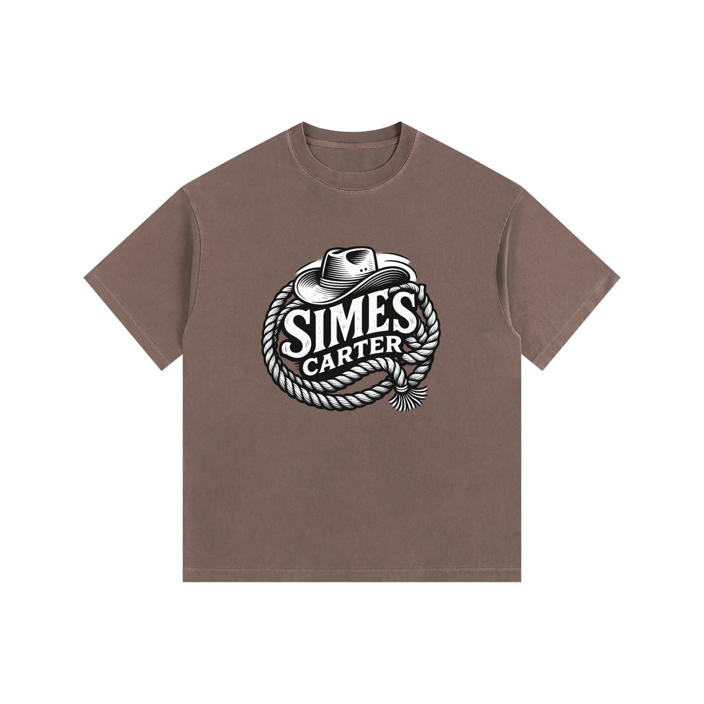 Vintage Washed Oversized Cotton T-Shirt