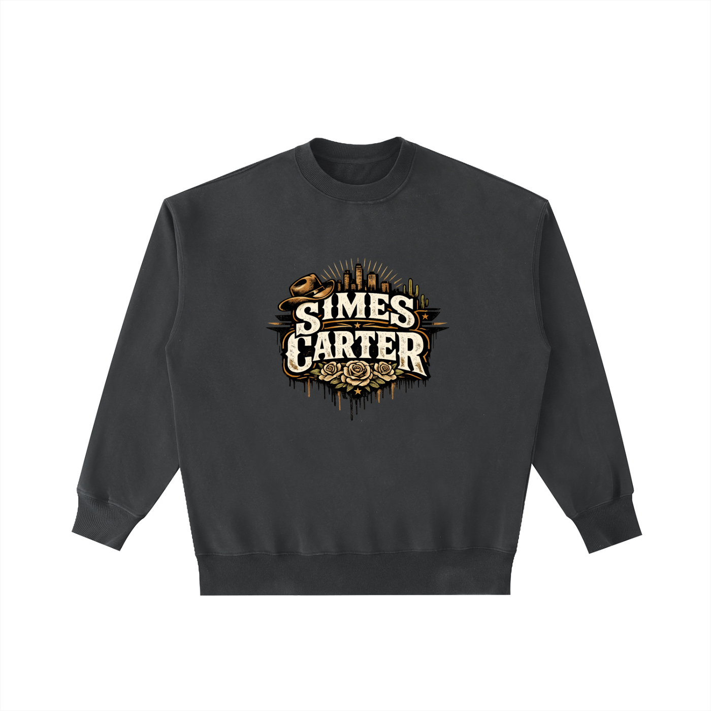 Vintage Washed Heavyweight Crewneck Sweatshirt