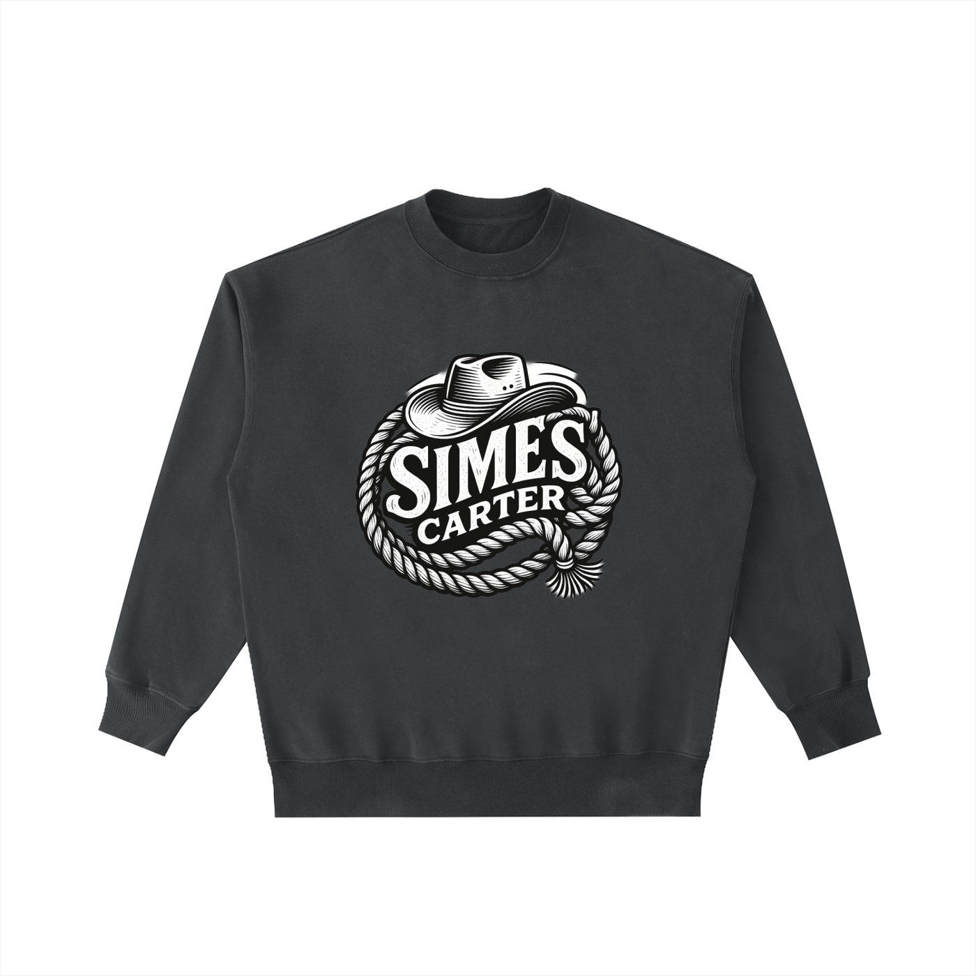 Vintage Washed Heavyweight Crewneck Sweatshirt