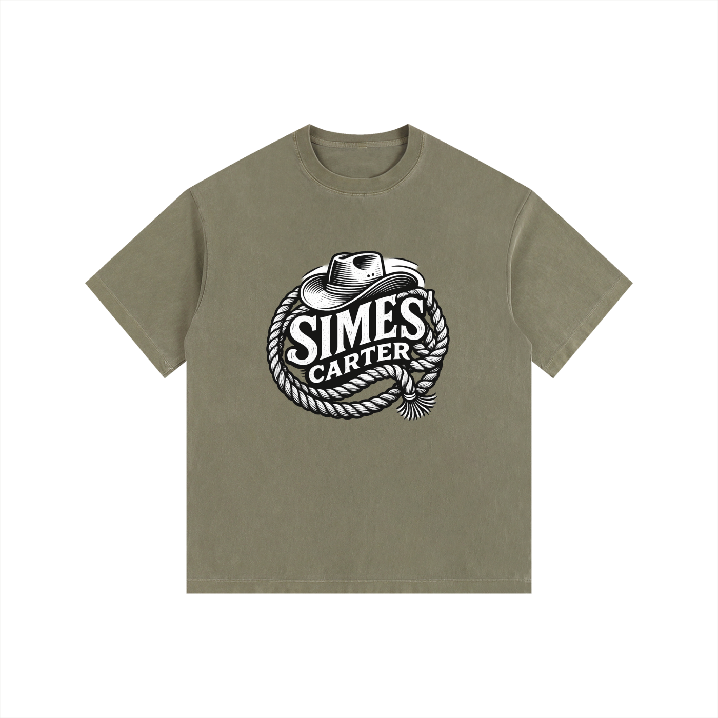 Vintage Washed Oversized Cotton T-Shirt