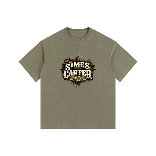 Vintage Washed Oversized Cotton T-Shirt